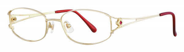 Seiko Titanium T3029 Eyeglasses, 001 Gold