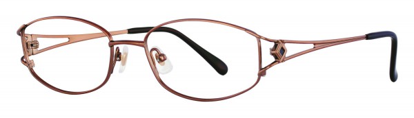 Seiko Titanium T3029 Eyeglasses, B54 Orange Metallic
