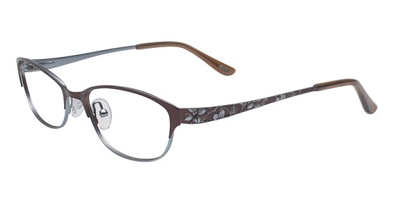 NRG R564 Eyeglasses, C-1 Cocoa/Sky