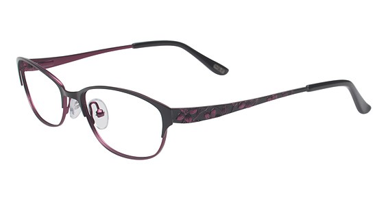 NRG R564 Eyeglasses, C-3 Black/Fuchsia