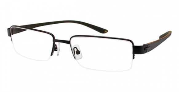 Van Heusen S334 Eyeglasses, Black