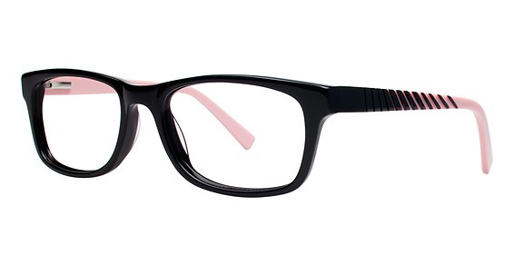 Fashiontabulous 10X233 Eyeglasses, black/pink