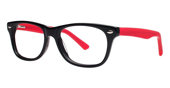 Fashiontabulous 10x234 Eyeglasses, Black/Red