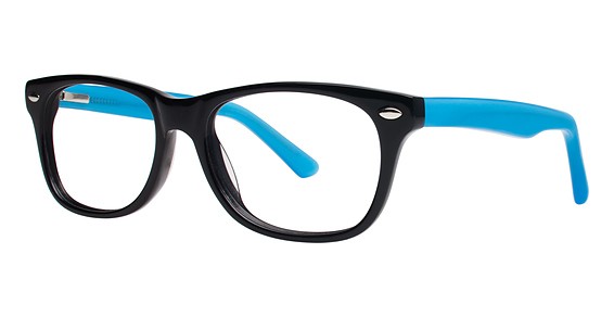 Fashiontabulous 10x234 Eyeglasses, Black/Blue