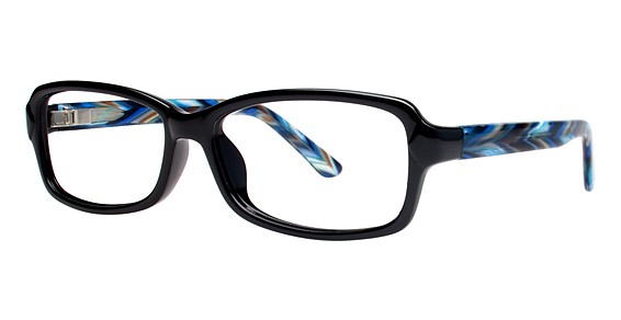 Modern Art A348 Eyeglasses, Black