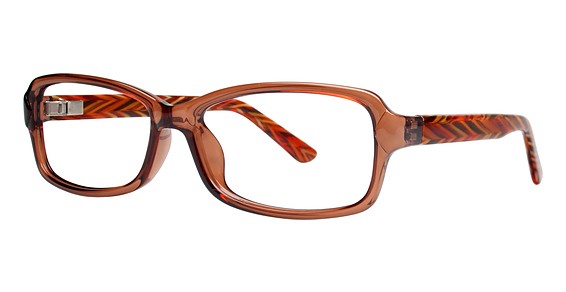 Modern Art A348 Eyeglasses, Brown