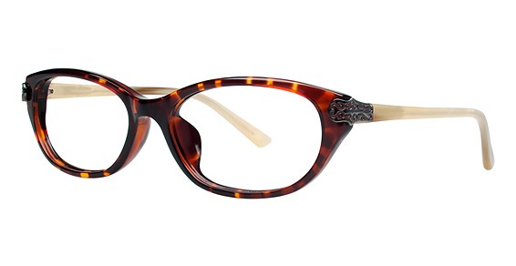 Modern Art A347 Eyeglasses, tortoise/cream