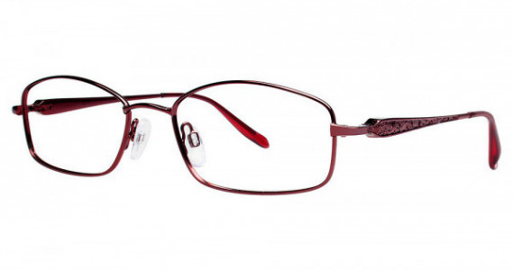 Modern Optical KIND Eyeglasses, Burgundy