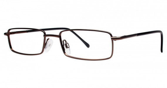 Modern Optical DATA Eyeglasses, Matte Brown/Black
