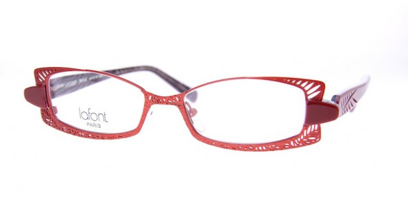 Lafont Luxe Eyeglasses, 673 Red