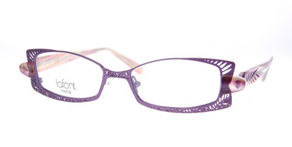 Lafont Luxe Eyeglasses, 747 Purple