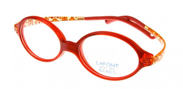 Lafont Kids Legere Eyeglasses, 6018 Red