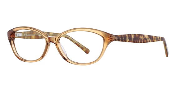 Oscar de la Renta OSL 437 Eyeglasses, 238 Crystal Amber