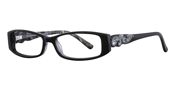 Allure Eyewear PLO 333 Eyeglasses, 001 Black