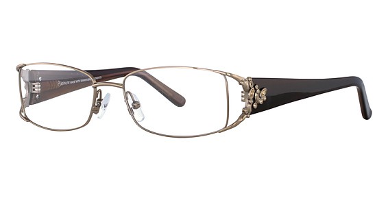 Allure Eyewear PLO 317 Eyeglasses, 200 Shiny Dark Brown