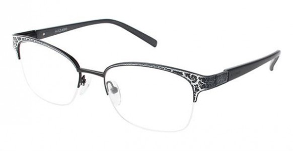 Azzaro AZ30128 Eyeglasses, C1 BLACK