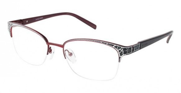 Azzaro AZ30128 Eyeglasses, C2 RED