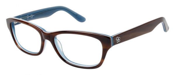 Jessica Simpson J1006 Eyeglasses, TSBL TORTOISE/BLUE