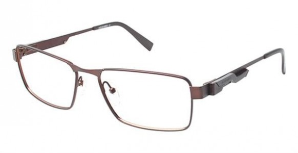 Azzaro AZ30110 Eyeglasses, C6 BROWN