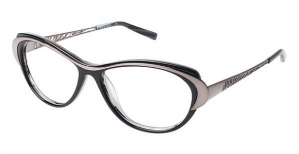 Azzaro AZ30129 Eyeglasses, C1 BLACK