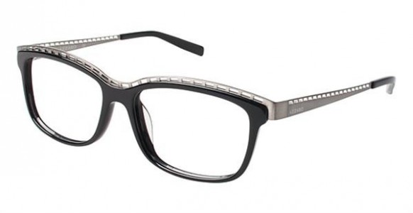 Azzaro AZ30122 Eyeglasses, C1 BLACK