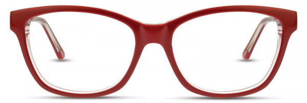 Adin Thomas AT-278 Eyeglasses, 3 - Red / Crystal