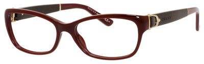 Gucci Gucci 3639 Eyeglasses, 00XU(00) Burgundy Cocoa Leather