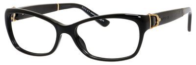 Gucci Gucci 3639 Eyeglasses, 075Q(00) Black