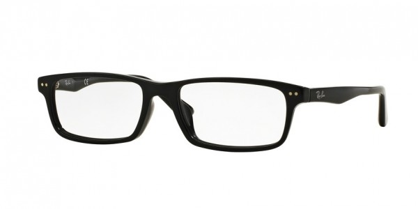 Ray-Ban Optical RX5277F Eyeglasses, 2012 DARK HAVANA (BLACK)