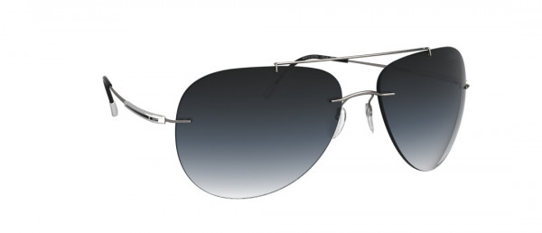 Silhouette Adventurer 8667 Sunglasses, 6235 Classic Grey Gradient