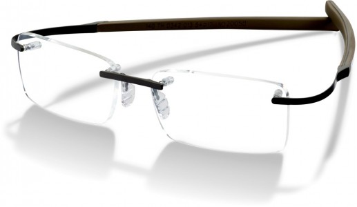 TAG Heuer REFLEX METALLIC TEMPLES 0342 Eyeglasses, Chocolate / Carbon-Brown Temples (013)