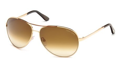 Tom Ford CHARLES Sunglasses, 772 - Gold
