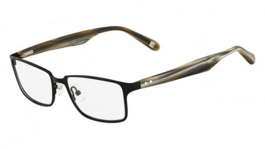 Marchon M-NATE Eyeglasses, (001) SEMI-MATTE BLACK