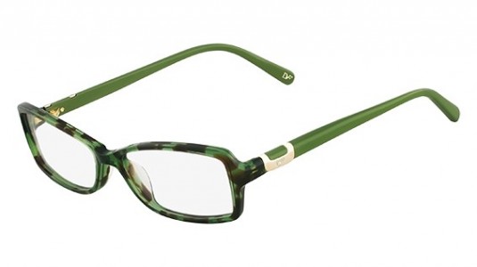 Diane Von Furstenberg DVF5050 Eyeglasses, (310) GREEN TORTOISE