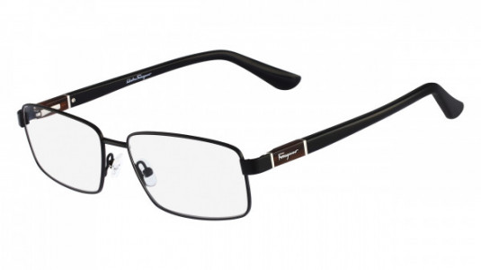 Ferragamo SF2116 Eyeglasses, (002) MATTE BLACK