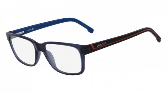Lacoste L2692 Eyeglasses, (421) TRANSPARENT BLUE