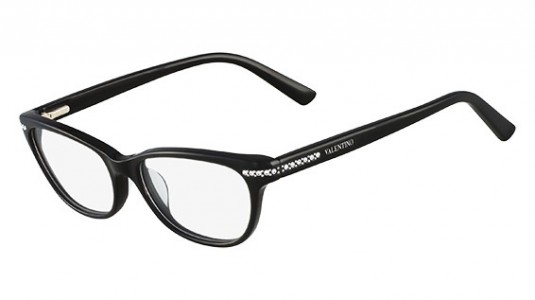 Valentino V2646R Eyeglasses, (001) BLACK