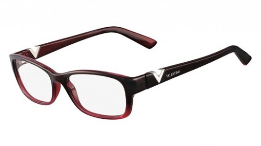 Valentino V2650 Eyeglasses, (614) GRADIENT BURGUNDY