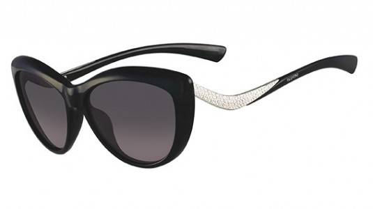 Valentino V632SR Sunglasses, (001) BLACK