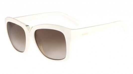 Valentino V664S Sunglasses, (103) IVORY