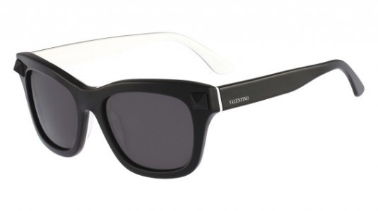 Valentino V670S Sunglasses, (015) BLACK/WHITE