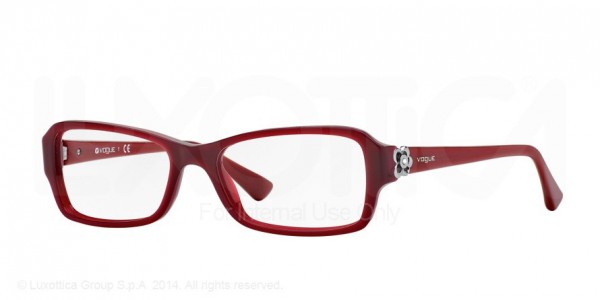 Vogue VO2836B Eyeglasses, 2139 OPAL BORDEAUX (BORDEAUX)