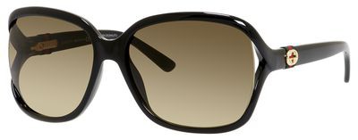 Gucci Gucci 3646/S Sunglasses, 0D28(ED) Shiny Black