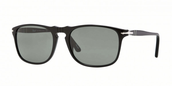 Persol PO3059S Sunglasses, 95/31 BLACK (BLACK)