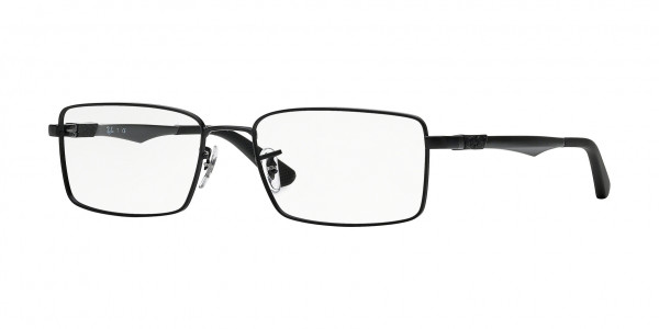Ray-Ban Optical RX6275 Eyeglasses, 2503 MATTE BLACK (BLACK)