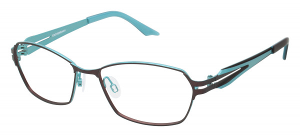 Brendel 902138 Eyeglasses, Brown - 60 (BRN)