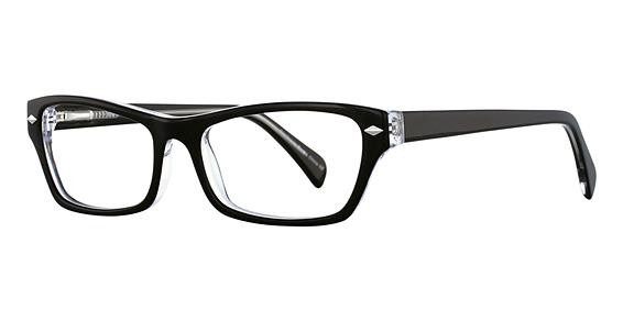 Elan 3005 Eyeglasses, Black/Crystal