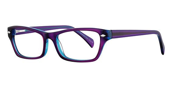Elan 3005 Eyeglasses, Purple/Blue