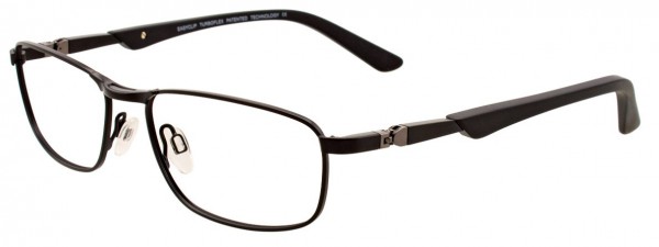 EasyClip EC317 Eyeglasses, SATIN BLACK