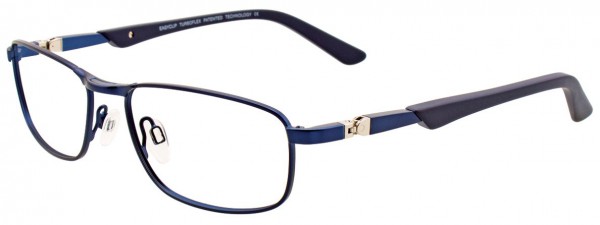 EasyClip EC317 Eyeglasses, SATIN DARK BLUE